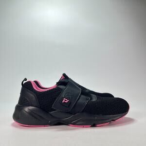 Propét Stability X Strap Black Berry Walking Sneakers WAA033M Women's Size 10 2E